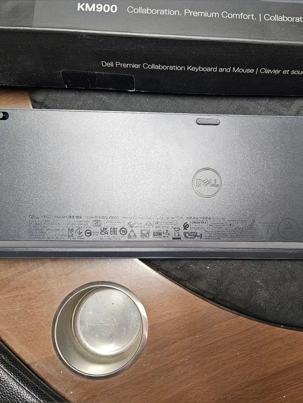 Dell KM900 Premier Wireless Collaboration Keyboard and Mouse Set - Gray